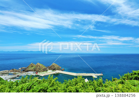 青森県 青空の龍飛埼 青森県 青空の龍飛埼 138884256