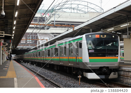 ［JU］高崎線E233系電車（快速アーバン：東海道線→高崎線直通） 138884420