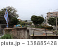 木漏れ日がわずかに差し込む、薄暗い公園の深い緑2 138885428