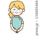 笑顔で接客をする薬剤師の女性のイラスト 138885466