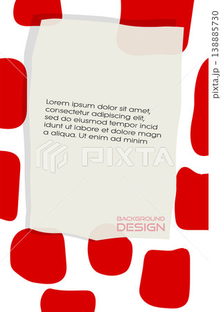 Abstract retro color pattern cartoon texture for doodle geometric elements background. Vector trend shape for brochure cover template design. 138885730