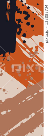 Abstract color hand drawn backgrounds for design. 138885734