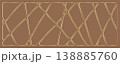 Straight chaotic golden lines geometric shapes 138885760