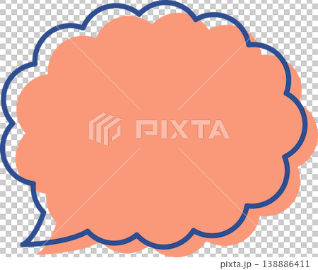 Speech Bubble Retro Pop_Cloud 7 Speech Bubble Retro Pop_Cloud 7 138886411
