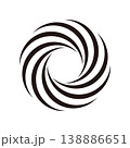 渦巻・螺旋・スパイラル 138886651
