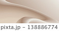 Soft beige abstract gradient background 138886774
