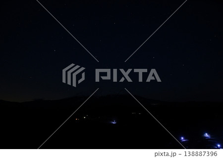 御嶽山の夜空 御嶽山の夜空 138887396
