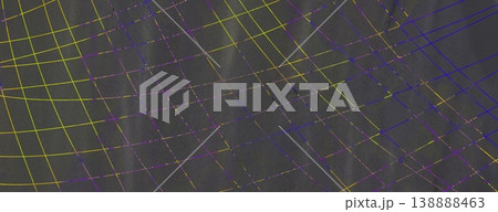 abstract background with neon lights and lines 138888463