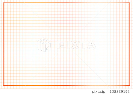 サイバーオレンジのシンプルなノート背景 138889192