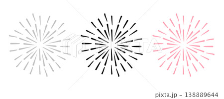 It is a fireworks illustration. It is a fireworks illustration. 138889644