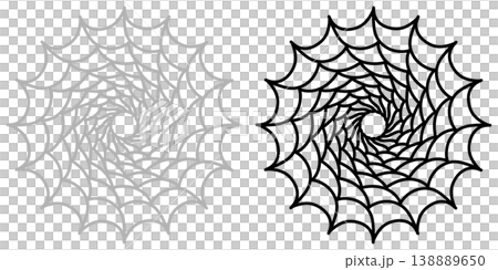 It is an illustration of a spider web. It is an illustration of a spider web. 138889650