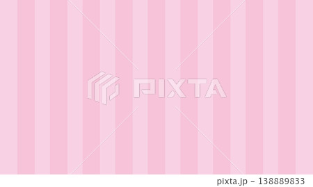 ストライプパターン模様ピンク 138889833