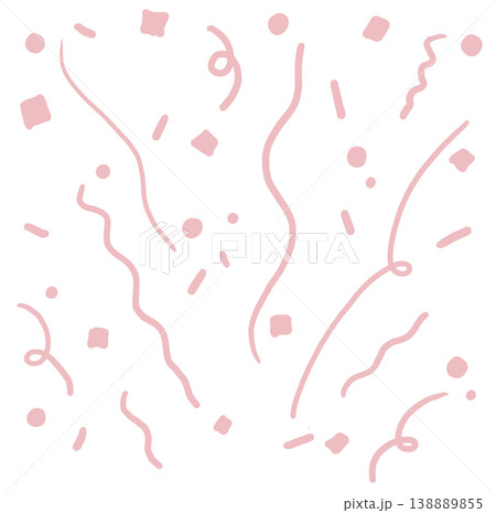 This is a firecracker illustration drawn with lines. 138889855