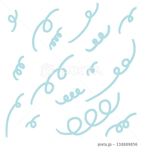 This is a line curve illustration. 138889856