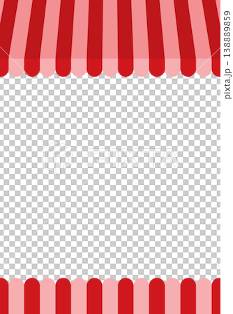 This is a colorful sunshade illustration. 138889859
