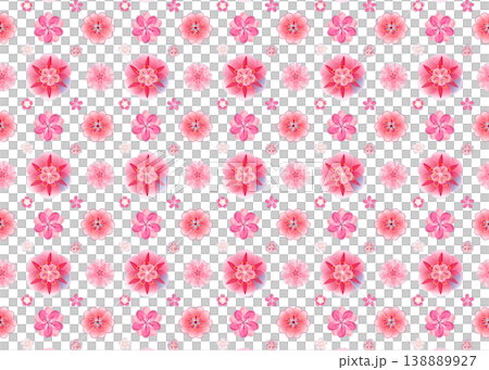abstract background with flowers 138889927
