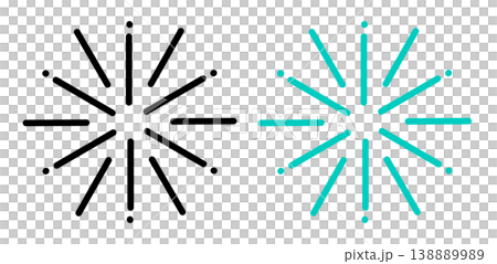 It is a fireworks illustration. It is a fireworks illustration. 138889989