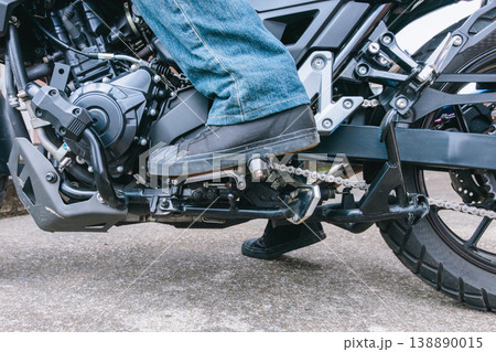 バイクのシフトペダル 138890015