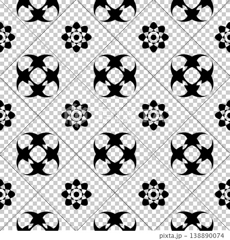 This is an illustration of a tile pattern. This is an illustration of a tile pattern. 138890074
