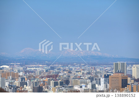 早春のピンネシリ山_9211 早春のピンネシリ山_9211 138890152