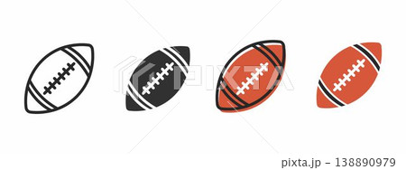 set of american football player set of american football player 138890979