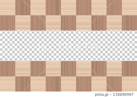 方格圖案，木紋，鑲嵌畫框，1 138890997