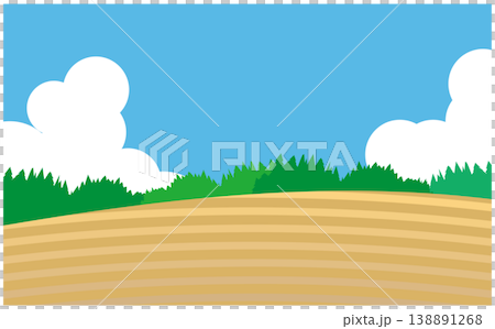 Farmland background for agricultural imagery 138891268