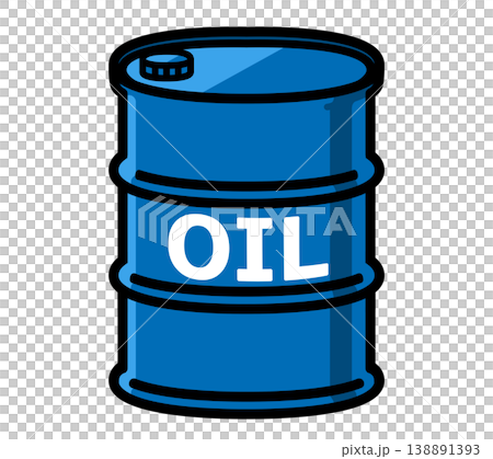 Crude oil, petroleum, drum, illustration material Crude oil, petroleum, drum, illustration material 138891393