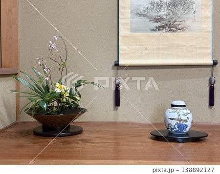 床の間飾り 床の間飾り 138892127