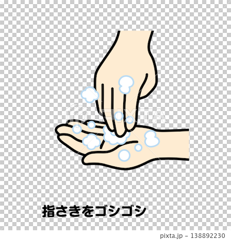 Rub your fingertips 138892230