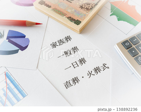 葬儀の形式を選ぶ　葬儀の種類を検討する 138892236
