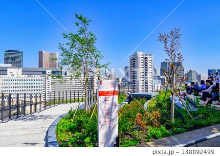 東京都 高輪ゲートウェイシティ モン高輪/MoN Takanawa 6F 足湯テラス (文化創造棟) 東京都 高輪ゲートウェイシティ モン高輪/MoN Takanawa 6F 足湯テラス (文化創造棟) 138892499