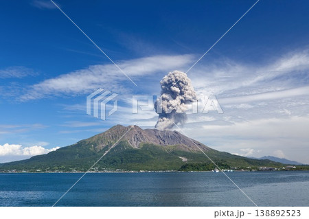 桜島昼景 138892523