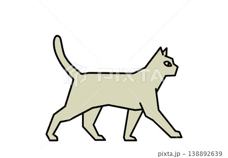 グレージュカラーの猫 グレージュカラーの猫 138892639