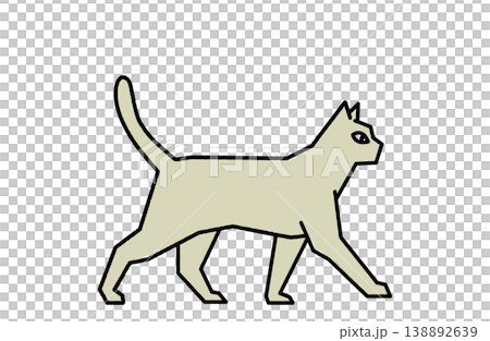 グレージュカラーの猫 グレージュカラーの猫 138892639