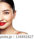 Portrait beautiful young woman with clean fresh skin 138892827