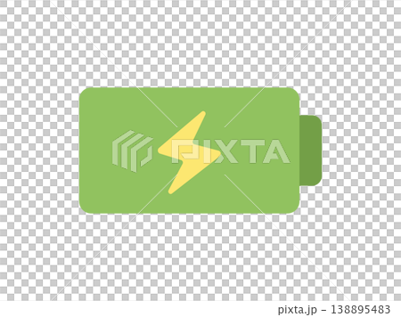 Illustration of the battery icon 138895483