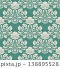 Medium Classic Jade Floral Ornament 138895528