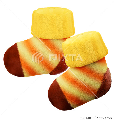 sock 3d render icon sock 3d render icon 138895795