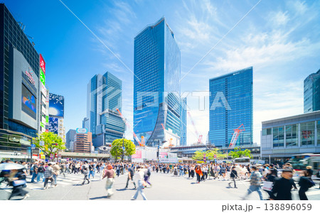 東京・渋谷スクランブル交差点 2026 東京・渋谷スクランブル交差点 2026 138896059