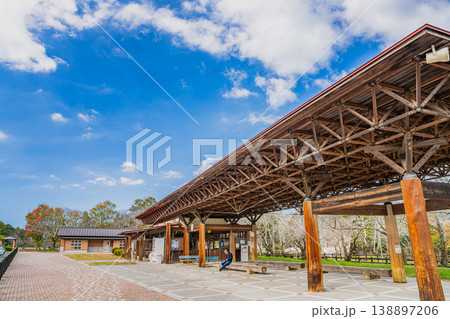新城市の桜淵公園の風景(愛知県) 138897206