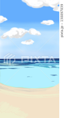 晴天の海岸 138897839