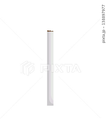 White Cigarette Filter 138897977
