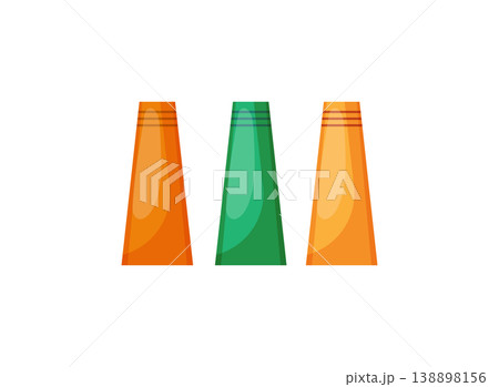 Three Colorful Cones Three Colorful Cones 138898156