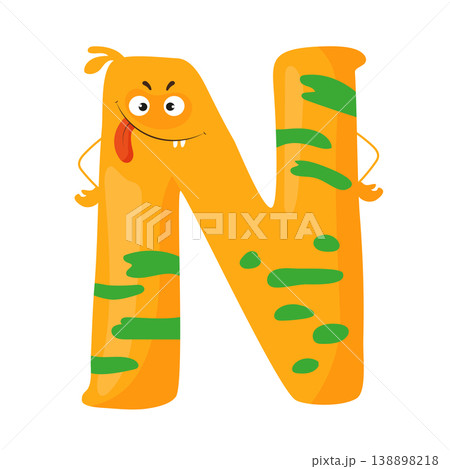 Monster Letter N Monster Letter N 138898218