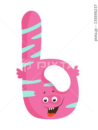Monster Letter b Monster Letter b 138898237