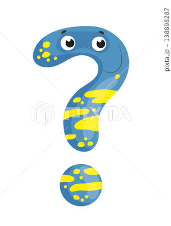 Monster Question Markのイラスト素材 [138898287] - PIXTA