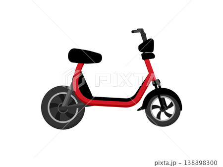 Red Electric Scooter 138898300