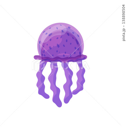 Purple Wavy Jellyfish Purple Wavy Jellyfish 138898504