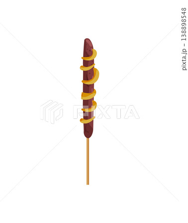 Sausage with Mustard Sausage with Mustard 138898548